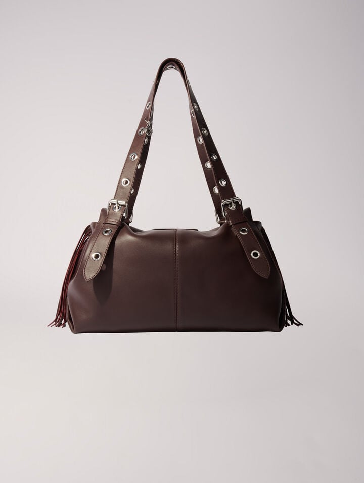 Plain leather Miss M XL bag