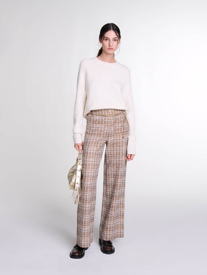 Tweed trousers