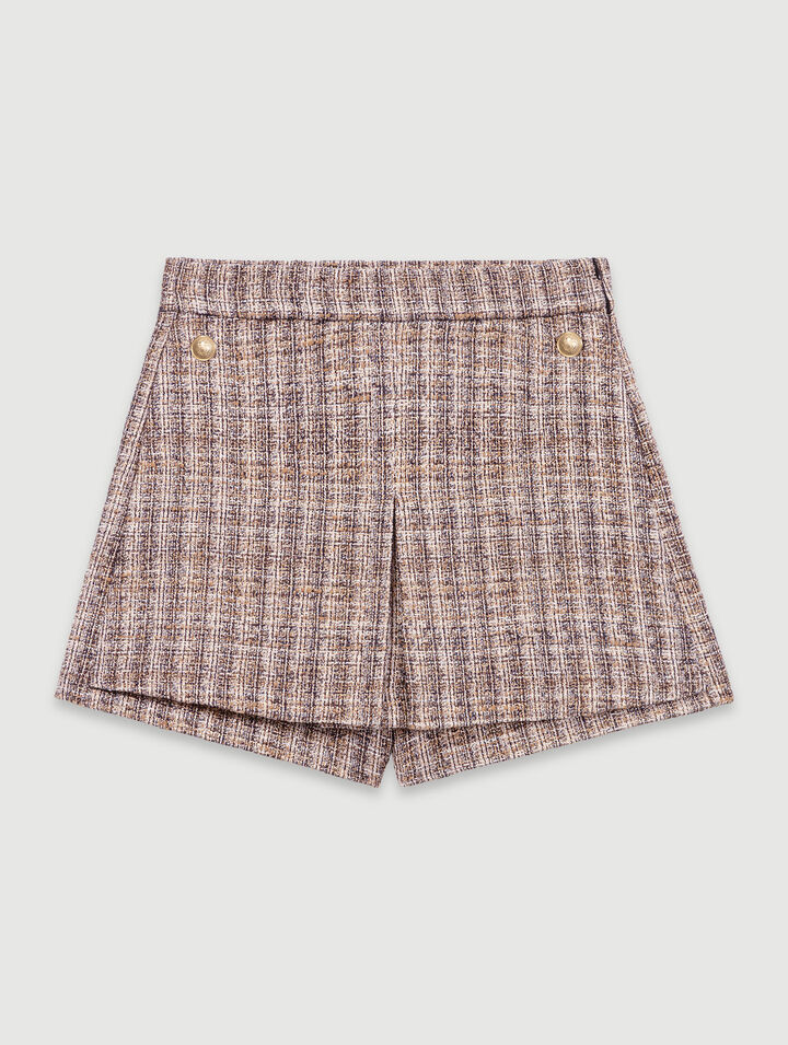 Tweed skort